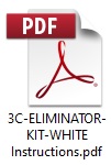 3C-ELIMINATOR-KIT-WHITE Instructions